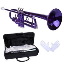 Student Bb Standard Trumpet with Case - Purple - £133.67 GBP