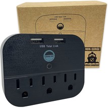 Cruise Power Strip No Surge Protector With Usb Outlets - Ship Approved (Non Surg - £27.17 GBP