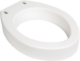 Essential Medical Supply Raised Elevated Toilet Seat Riser For An, 19 X 14 X 3.5 - £32.29 GBP