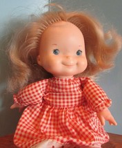 1973 Fisher Price Toys 200 Mary Lapsitter 13” Doll Blonde Hair Blue Eyes - $19.80
