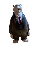Disney Zootopia Polar Bear Kevin 4&quot; PVC Toy Action Figure Figurine Cake Topper - £7.51 GBP