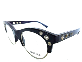 New Versace Mod. 3232185 Purple 52mm Cat Eye Women&#39;s Eyeglasses Frame Italy - $169.99