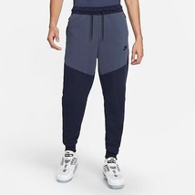 Nike Sportswear Tech Fleece Pants Joggers Tapered Cuffed Midnight Blue  ... - £61.05 GBP
