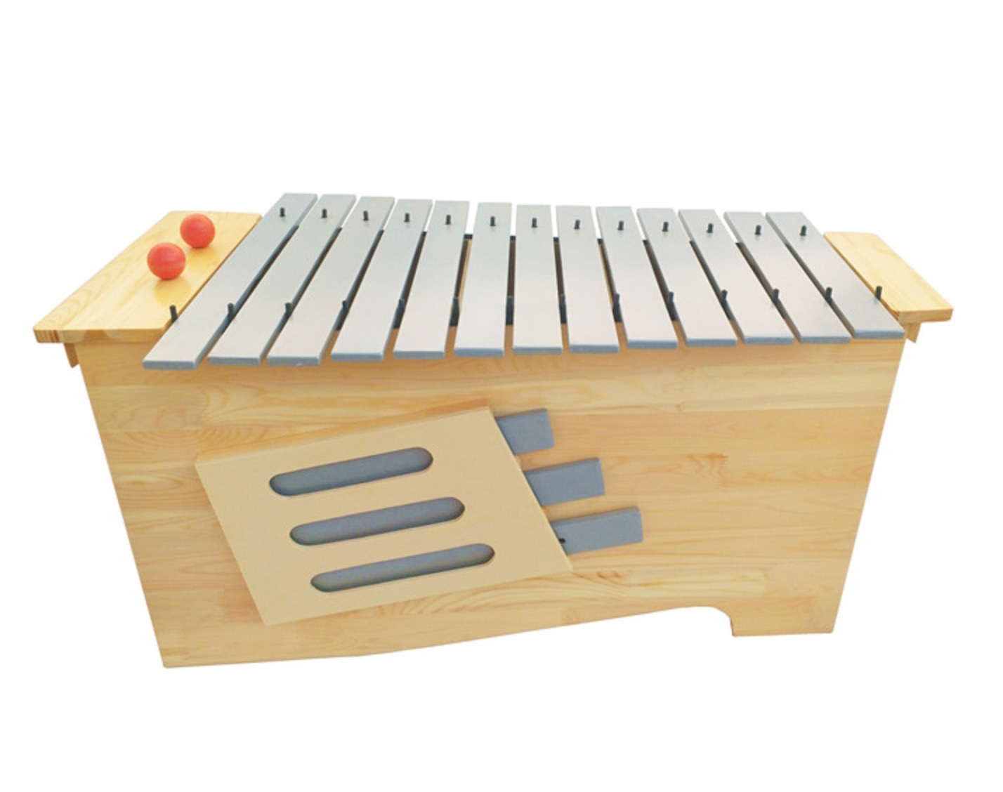 Bass Aluminum Xylophone13 tones tonal modification Box type percussion i... - $399.00