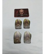 Gloomhaven Inox Shaman Monster Standees And Attack Ability Cards - $183.60 MXN