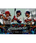 2023 Topps Cosmic Chrome - Stars Clusters  Turner, Hoskins, Schwarber #S... - $3.23