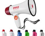 Pyle Megaphone Speaker PA Bullhorn - 20 Watts &amp; Adjustable Vol Control w... - £18.86 GBP