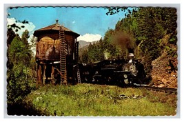 D&amp;RG Narrow Gauge Train Durango to Silverton Colorado CO Chrome Postcard N26 - £2.28 GBP