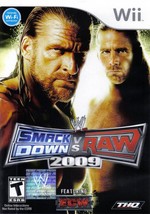 WWE SmackDown vs. Raw 2009 - Nintendo Wii NW Video Game  - $11.65