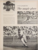 1960 Magazine Photos Article Luis Aparicio Chicago White Sox Shortstop Venezuela - £16.78 GBP