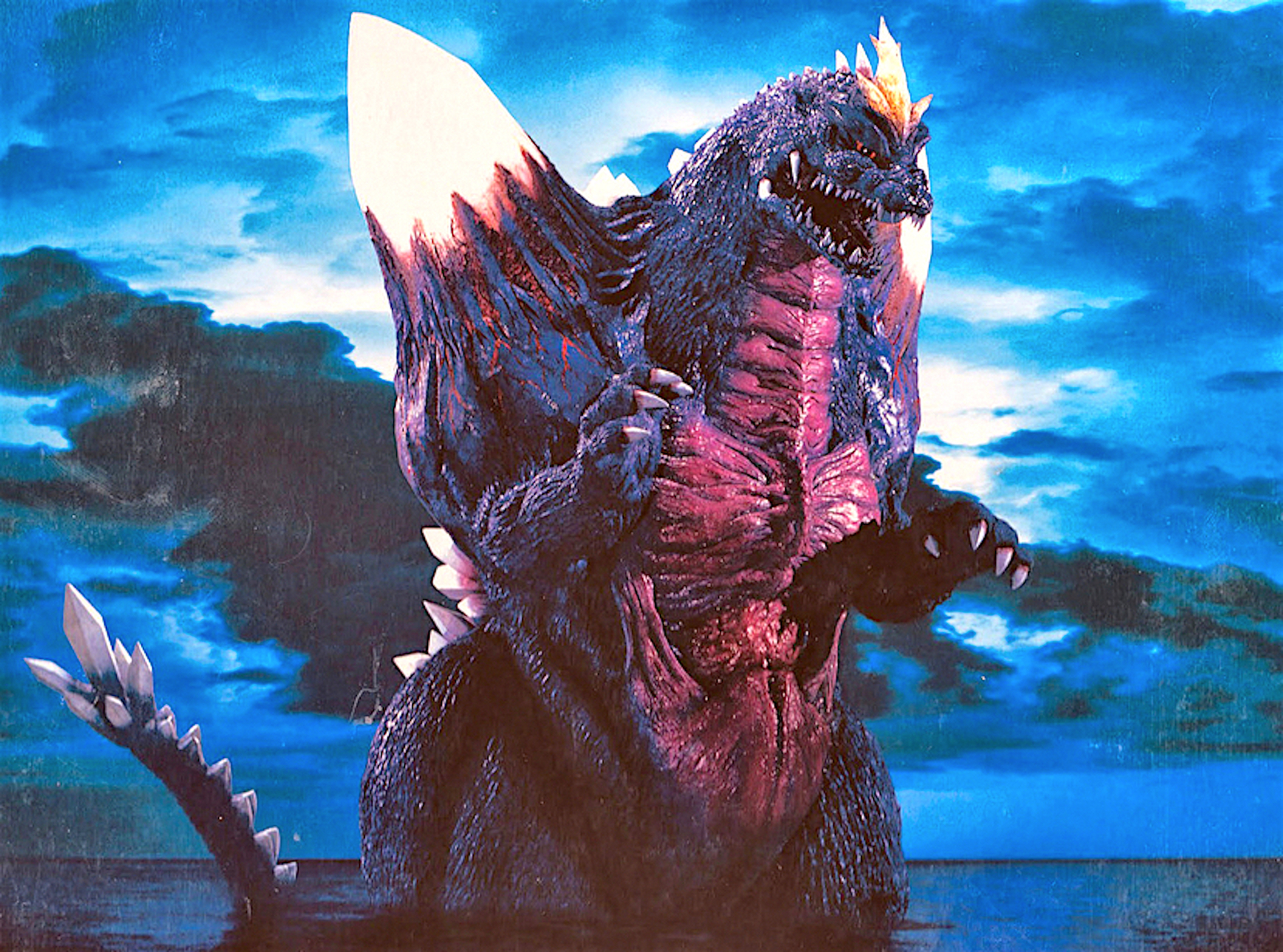 1994’s GODZILLA VS. SPACEGODZILLA cosmic monster color 8x10 scene - $6.99