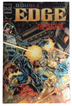 Double Edge Death Of Chromium Wrap Covers #1 Marvel Omega Comic Book 1995 NM - $7.99