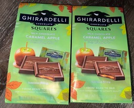 Ghirardelli 2-Bags Milk Chocolate Caramel Apple Candy 5.3 oz Each ~ 4/30... - £17.87 GBP