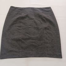 New York & Company Women's Size 12 Gray Stretch Rear Zip Pencil Skirt RN#23243 image 8