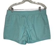 Eddie Bauer Travex Aqua Blue Nylon Athletic Shorts Swim Running Women&#39;s ... - $16.99
