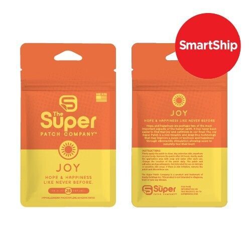 The Super Patch : JOY- Pack of 28 Patches-Hope and Happiness Like never ... - $64.35