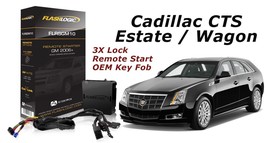 Flashlogic Remote Start for 2012 Cadillac CTS ESTATE WAGON w/Plug &amp; Play... - £205.30 GBP