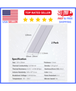 2-Pack High-Performance Thermal Pads Heat Transfer for SSD, RAM, Chipset... - $11.29