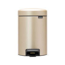 Brabantia NewIcon Pedal Bin 3L - Mtllic Gold - $137.43 CAD