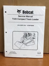 Bobcat T320 Track Loader Service Manual Shop Repair Book 1 Part # 6986558 - $62.56