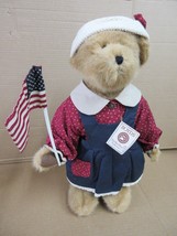 NOS Boyds Bears Bailey 50010 Patriotic Americana With Stand Plush B71 E - £102.41 GBP