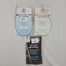 Addi Natura® Circular Knitting Needle Lot Bamboo Skacel US 4 5 7 16&quot; 24&quot; 3 - $16.95