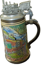 Vintage Stein, Germany, limited 14000, ww-team, Westerwald, 9” Train - £33.45 GBP