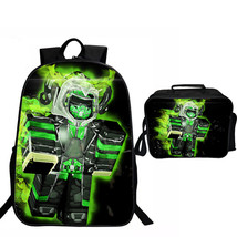 Roblox Backpack August Package Series Lunch Box Walk Green Man - £40.08 GBP
