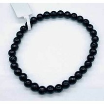 5mm Tourmaline, Black bracelet - $8.63