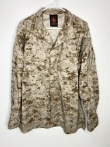 Marines USMC Coachys &amp; Associates Uniform Shirt Desert Camo Medium Regular - £17.86 GBP