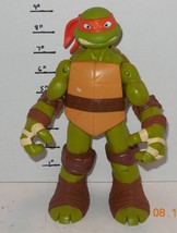 2012 Playmates Teenage Mutant Ninja Turtles Michelangelo / Mikey 9&quot; TMNT Figure - £11.64 GBP