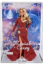 Barbie Signature ​Mariah Carey Doll, Holiday Celebration, Red Gown, Collectible - £95.03 GBP