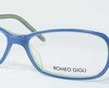 Romeo Gigli RG27103 Bleu/Vert Lunettes Monture RG271 52-14-135mm Italie - $84.14