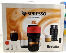 *NEW* Nespresso Vertuo Pop+ Combination Espresso and Coffee Maker w/Milk Frother - £90.16 GBP