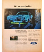 Ford Motor Company build better cars so there durable -1969 Vintage Prin... - $182.85 MXN