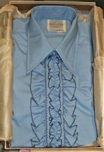 Men&#39;s New Formal Blue Shirt (15.5 neck 32 sleeve) - £5.94 GBP