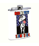 President Donald Trump 2024 L5 8oz Stainless Steel Flask Drinking Whiske... - £12.62 GBP