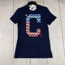 Cleveland Guardians MLB XL Majestic Casual T-Shirt Blue New Youth Girls - $13.94 CAD