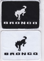 2 Ford Bronco 3x4 SEW/IRON Patch Embroidered 4x4 Pony Horse Denver Broncos Badge - £14.38 GBP