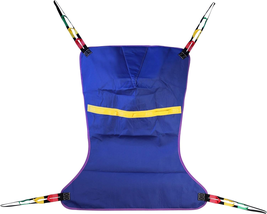 Universal Full Body Lift Sling, Large, 56&quot; X 41.5&quot; - Solid Fabric Polyes... - $116.36