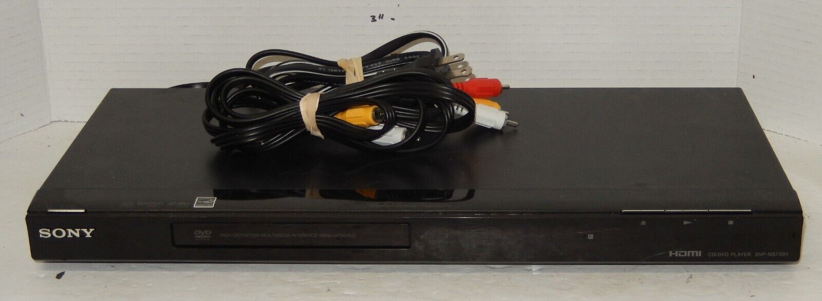 Sony DVP-NS710H HDMI DVD Player with AV Cable &quot;NO REMOTE&quot; - $34.60