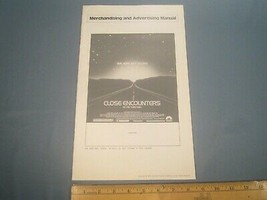 Movie Press Book 1977 CLOSE ENCOUNTERS OF THE THIRD KIND 27 pages AD PAD... - £26.43 GBP