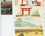 6 Different Colorful Japan Tourist Attraction Souvenir Tickets 1980&#39;s - $23.76