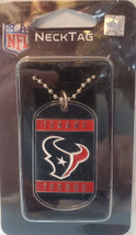 Houston Texans Dog Tag Necklace - NFL - $10.66