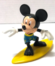 Disney Decopac Mickey Surfing and At the Beach Cake Topper Figures - £7.82 GBP