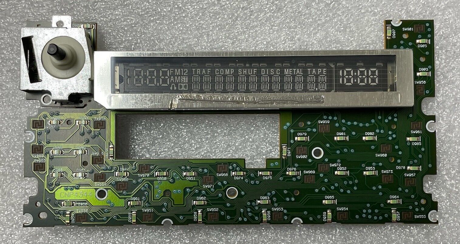 Ford display control board for 98-02 Pioneer OEM CD Cassette radio. Reman - $20.00