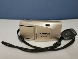 Olympus i Zoom 75 All Weather 35mm Point & Shoot Film Camera Parts Only w/Remote - $24.74