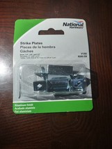 National Hardware Rigid Strike Plate N349258 Sizes 1/4&quot;,3/8&quot;, 1/2&quot; with ... - £6.89 GBP