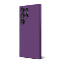 Liquid Silicone Gel Rubber Shockproof Case Cover PURPLE for Samsung S23 Ultra 5G - £6.12 GBP