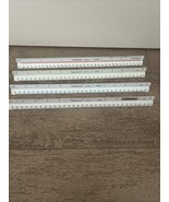 Staedtler Mars 1 - 987 19-31 Architect &amp; 3- 987 19-34 12 Inch Made in Ge... - $20.58 CAD